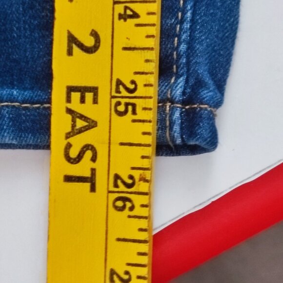 Levi's jeggings stretchy slim fit straight denim blue women's size 10 - Picture 11 of 13